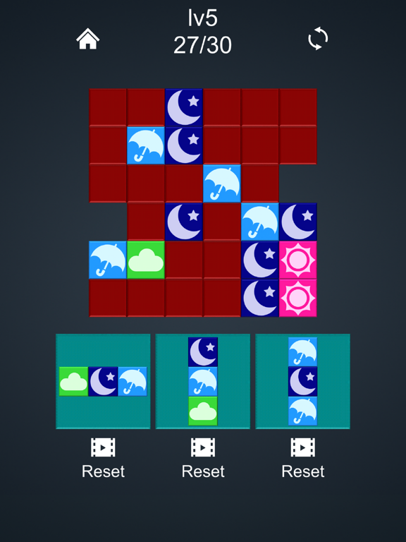 Weather Match Puzzle iPad screenshot