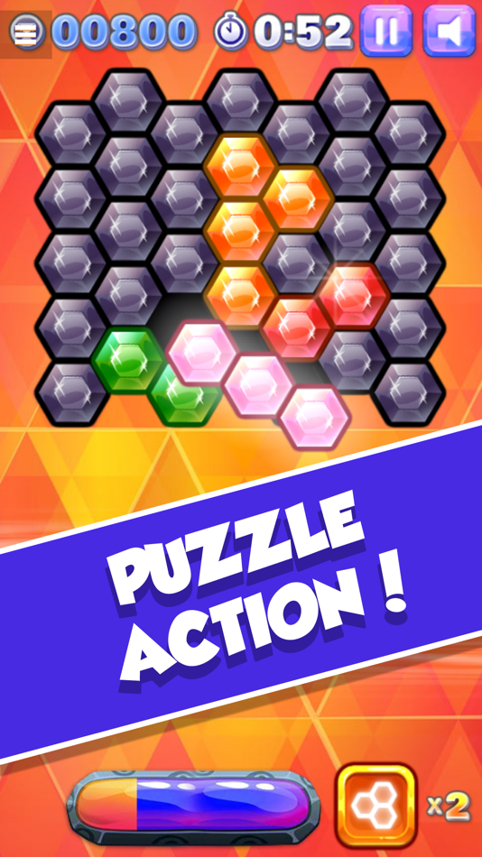 #2. Hex Blitz - Block Puzzle Game (iOS) 由: famobi