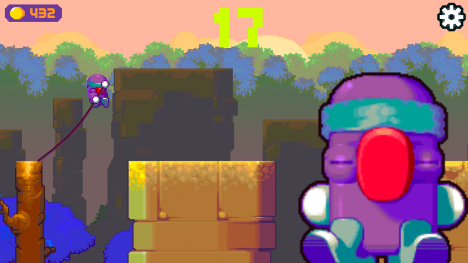 #1. Vault! (iOS) 由: Nitrome
