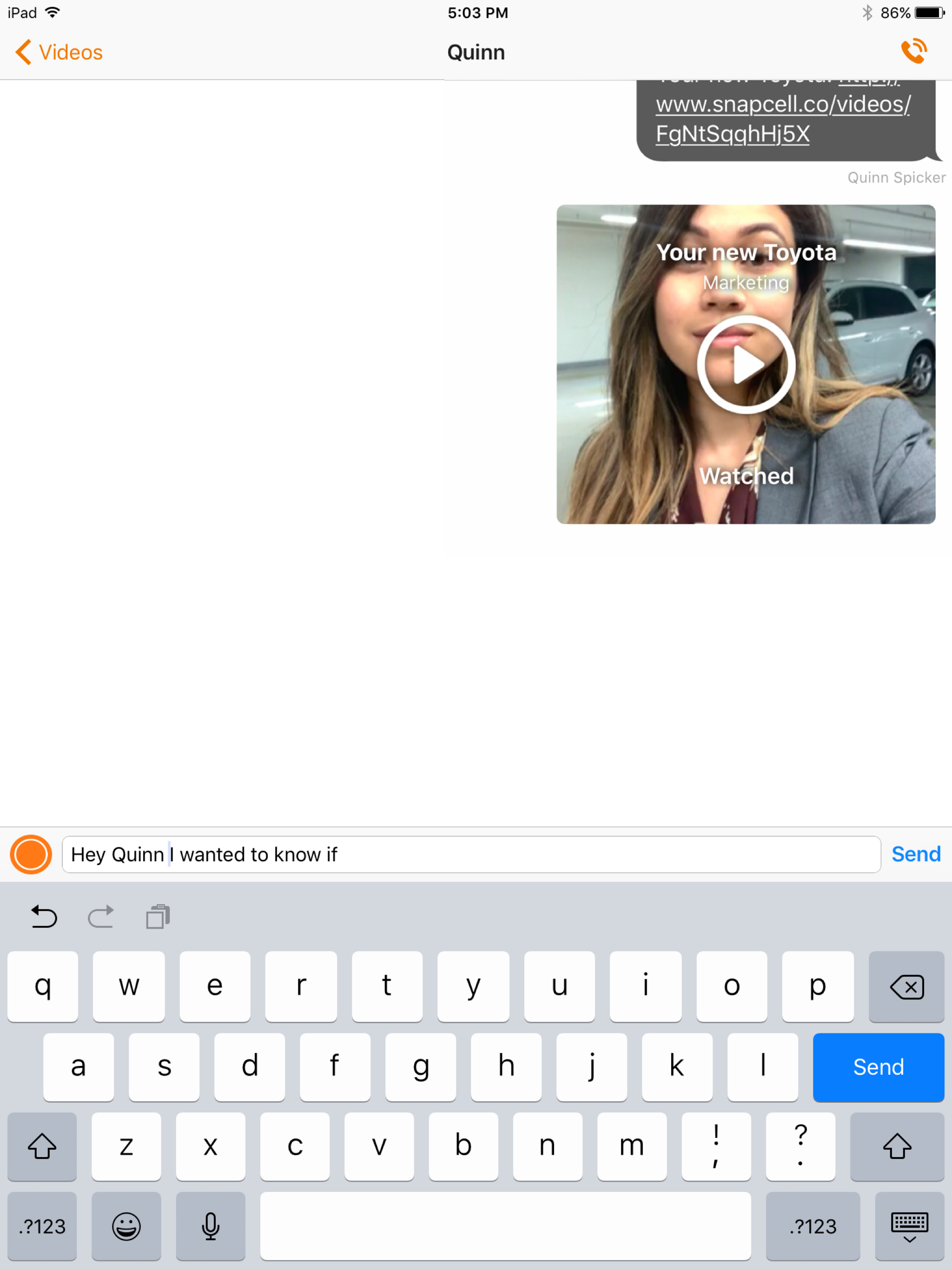 TradePending Video (Snapcell) screenshot 8