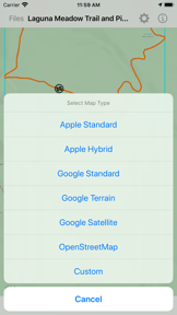 GPX-Viewer screenshot