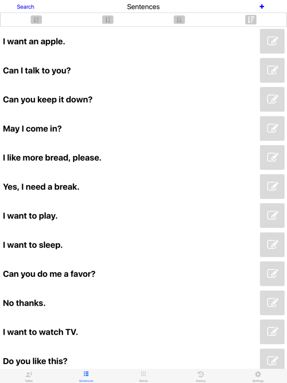 Screenshot #6 pour Visual Talker