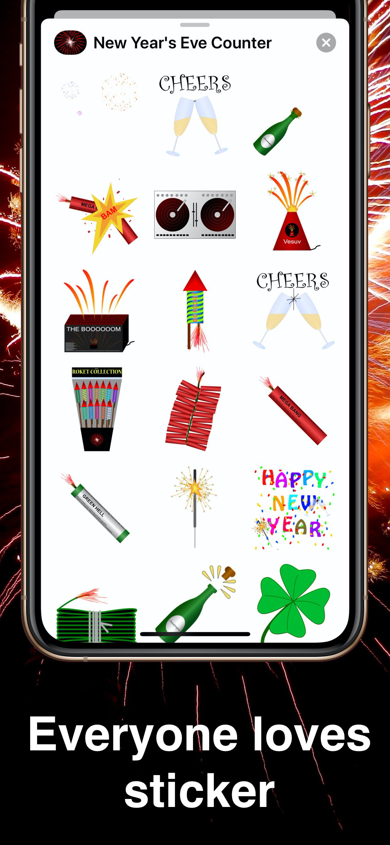 New Year's Eve Counter