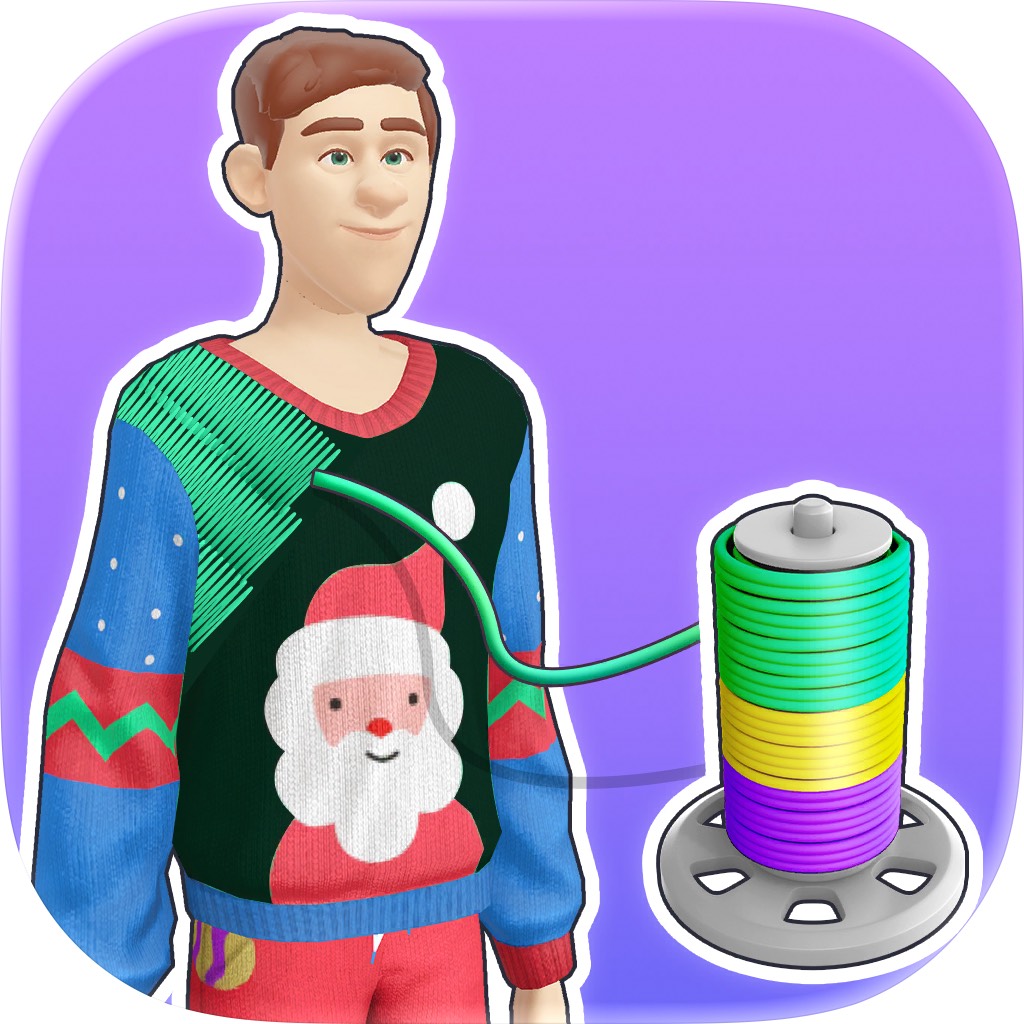 Apple App Store cover for Puzzle Thread: Color Sort