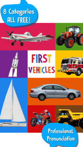 First Words:Vehicles - Premium screenshot