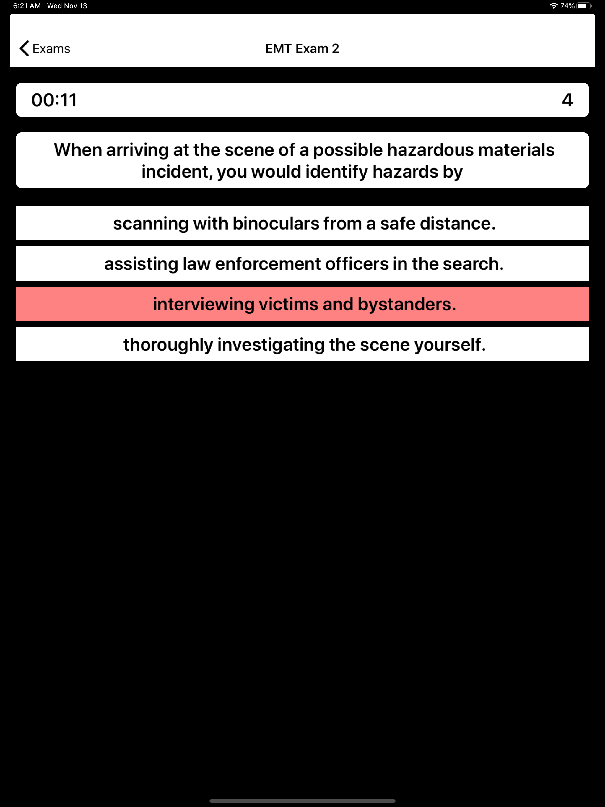 EMT Exam Prep 2025-2026 screenshot 14