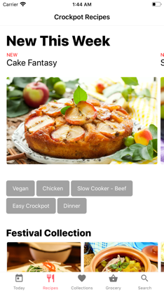 Crockpot Recipes-Meal Planner screenshot 1