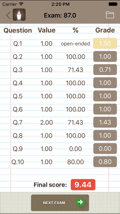 Gradepen screenshot-3