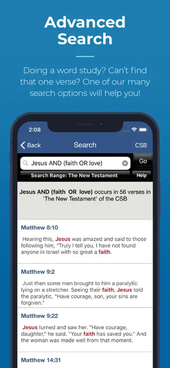 Blue Letter Bible: Screenshot 5 von 5