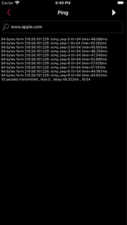 #2. UNetState Pro-Ping,Trace,DNS (iOS) بواسطة: 齐 张