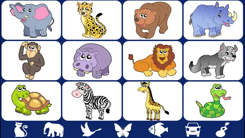 Video Touch: Animais Selvagens screenshot 1 of 5