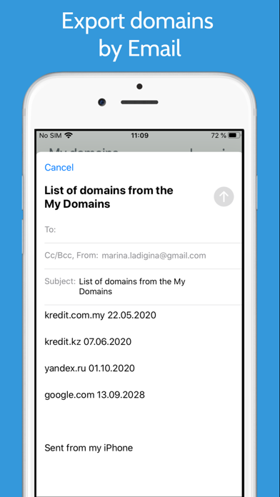 Domain Control & Whois WWW Screenshot