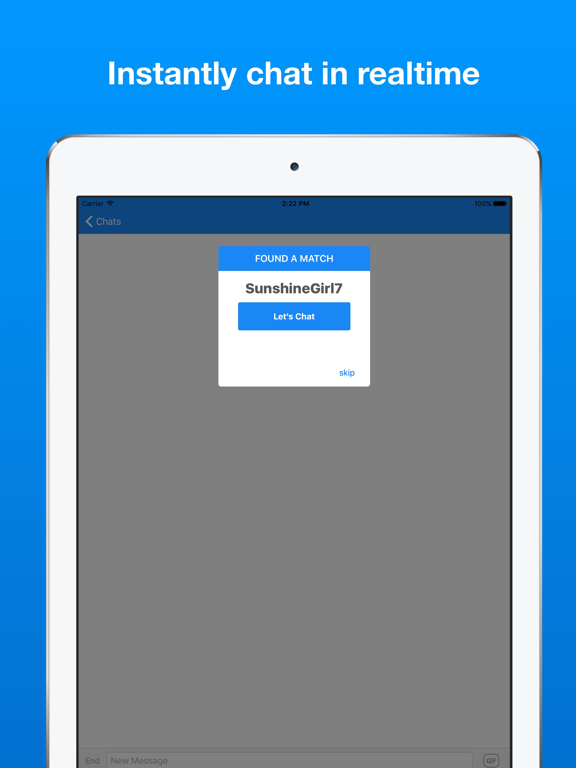 ChatOften - Private Chat iPad screenshot 4 - Entertainment app