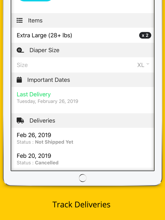 DYPER iPad screenshot 5 - Shopping app