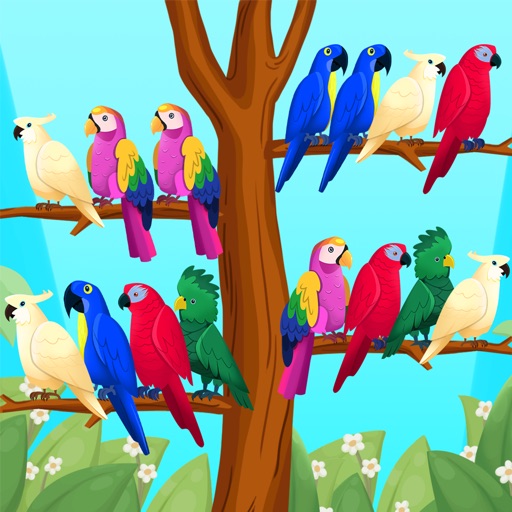 Bird Puzzle - Sorting Games