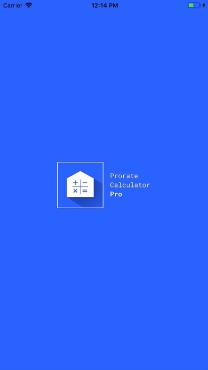 Prorate Calculator Pro