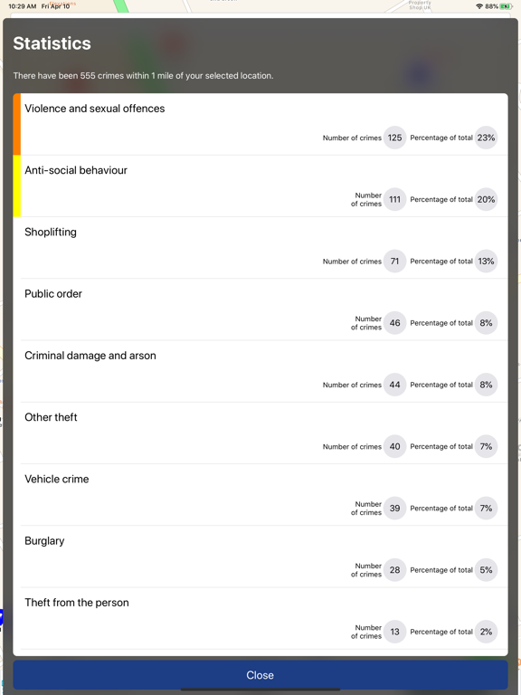 Screenshot #6 pour Crime Map Watch UK
