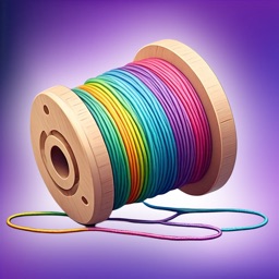 Knit Thread Out: Color Sort