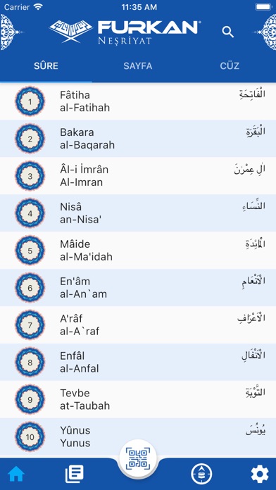 Screenshot #2 pour Sesli Kuran : Audio Quran