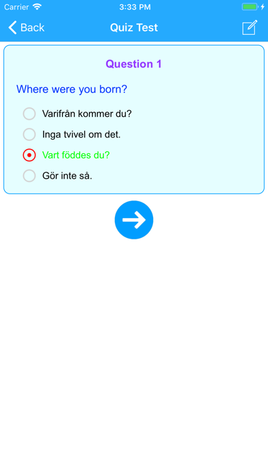 Learn Swedish Offine Language Screenshot 4 of 7