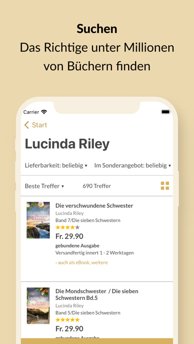 Orell Füssli – Mein Buch Screenshot
