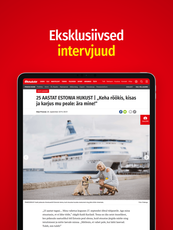 Screenshot #5 pour Õhtuleht