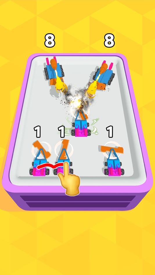 #5. Robot Merge and Fight Master (iOS) Podle: Muhammad Imran