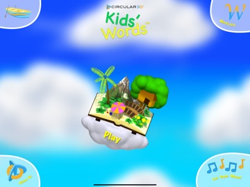 Kids' Words iPad screenshot