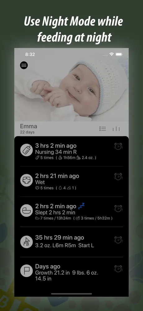 Baby Tracker - Newborn Log