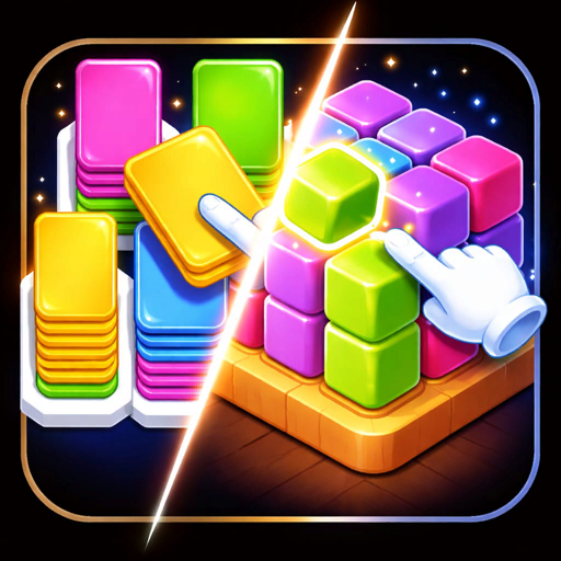 Card Shuffle Colorwood Puzzle app icon