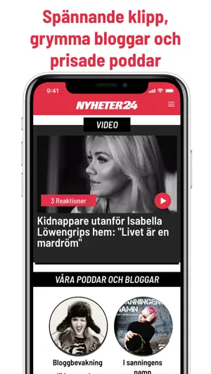 Nyheter24 screenshot 3