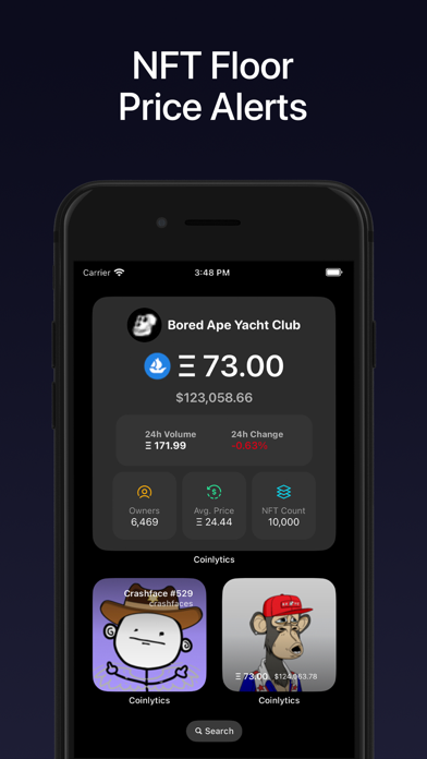 Coinlytics: Track BTC & Crypto Screenshot