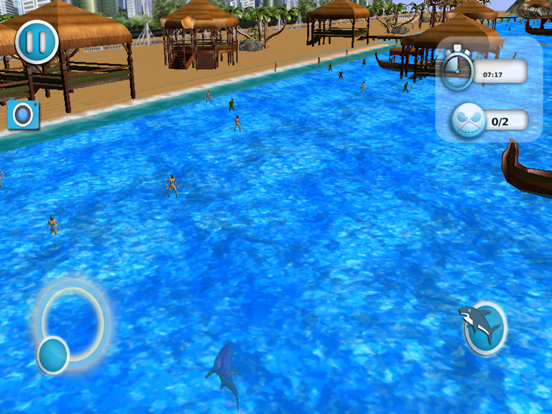 Screenshot #4 pour Angry Shark Attack Games 2024