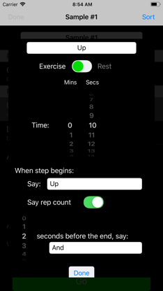 RehabTimer screenshot 3