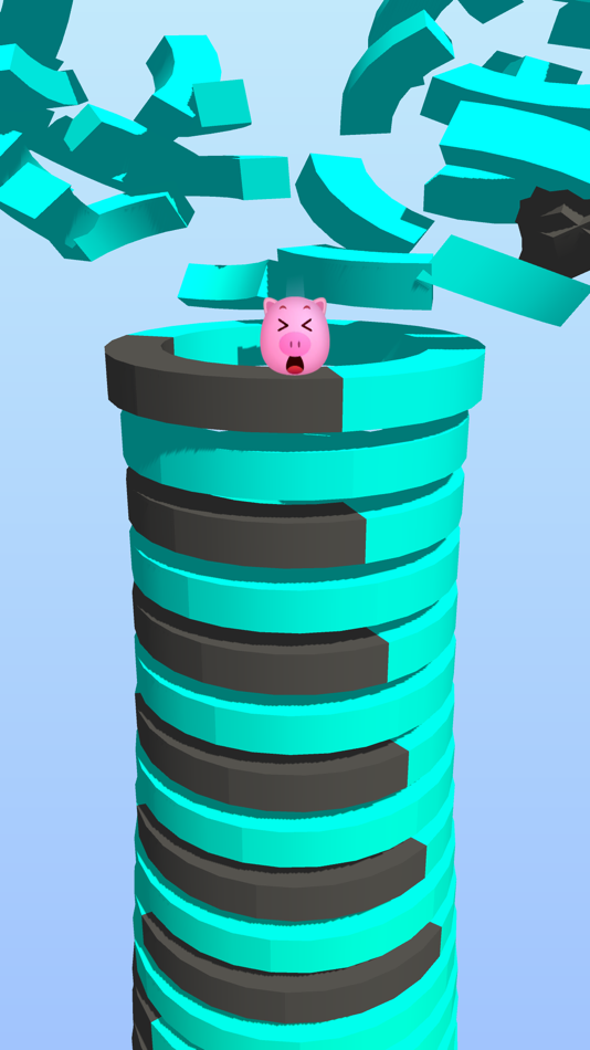 #5. Drop Stack Ball (iOS) By: Ashima Prabhakar