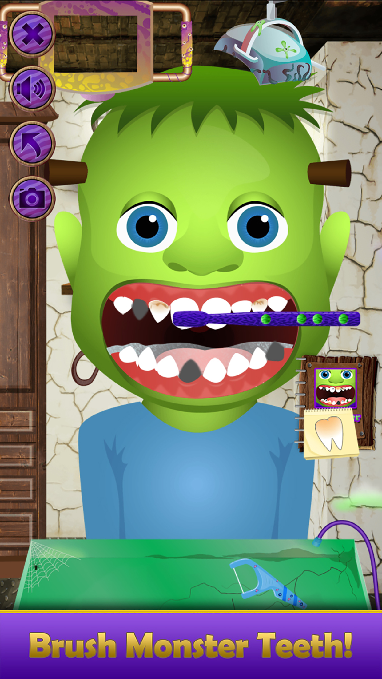 Monster Dentist Makeover Game