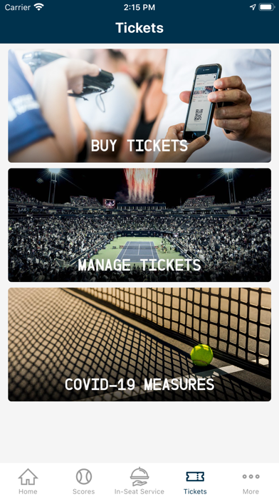 National Bank Open Screenshot