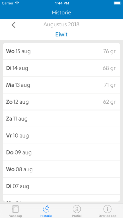 Isala Voeding screenshot
