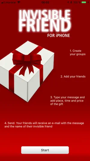 Invisible friend App screenshot 1