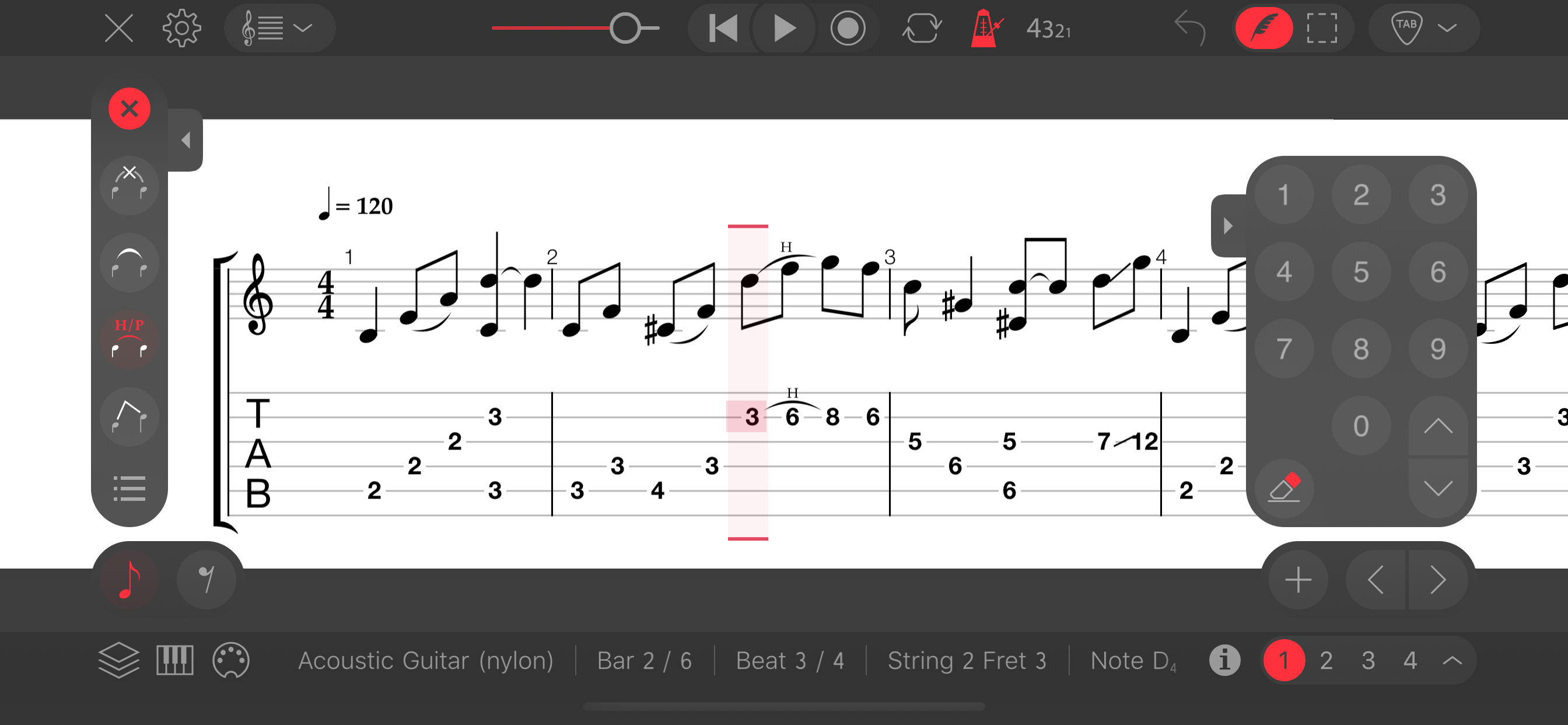 Staventabs: Compose & Notate