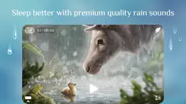 rainy sleep rain sounds hq 3d iphone resimleri 1