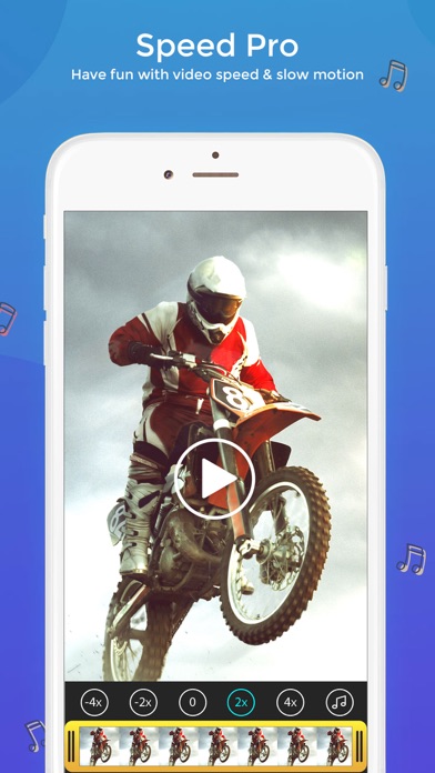 Screenshot #1 pour SpeedPro Slow speed video edit