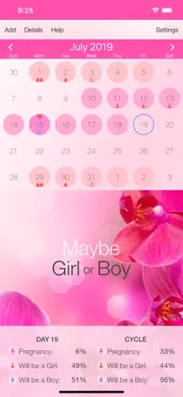 Menstrual Cycle Tracker : capture d’écran 2 sur 5