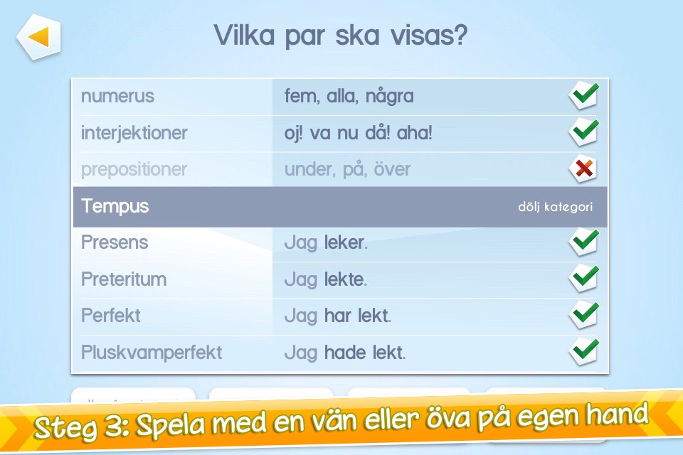 Grammatikduellen screenshot 4