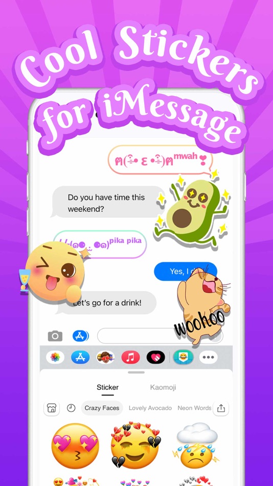 #8. Kika Keyboard: Custom Themes (iOS) بواسطة: Cheese Mobile, Inc.