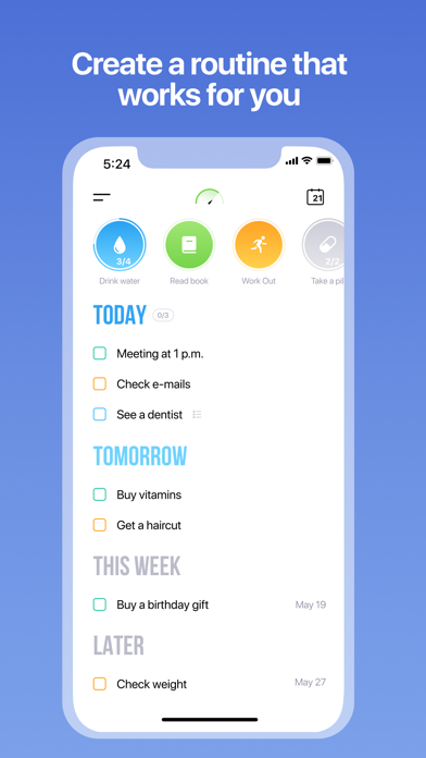 Tappsk: ToDo & Habit Tracker Screenshot