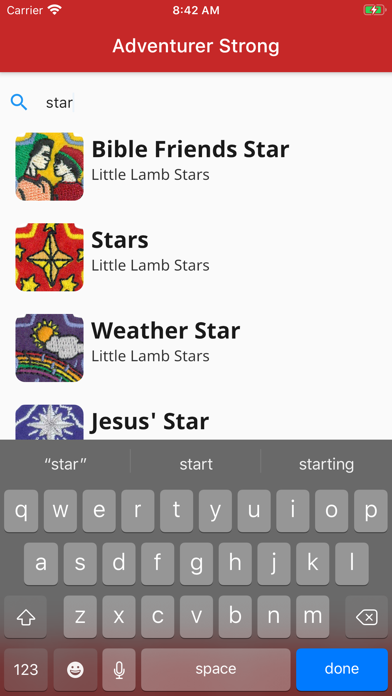 Adventurer Strong Award Finder iPhone screenshot 5 - Reference app