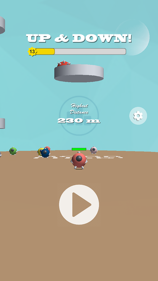 #1. Up & Down! (iOS) 由: Sandor Tasnadi