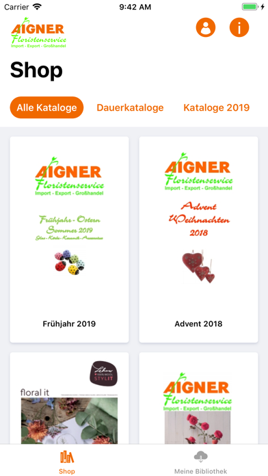 Screenshot #1 pour Aigner Floristenservice
