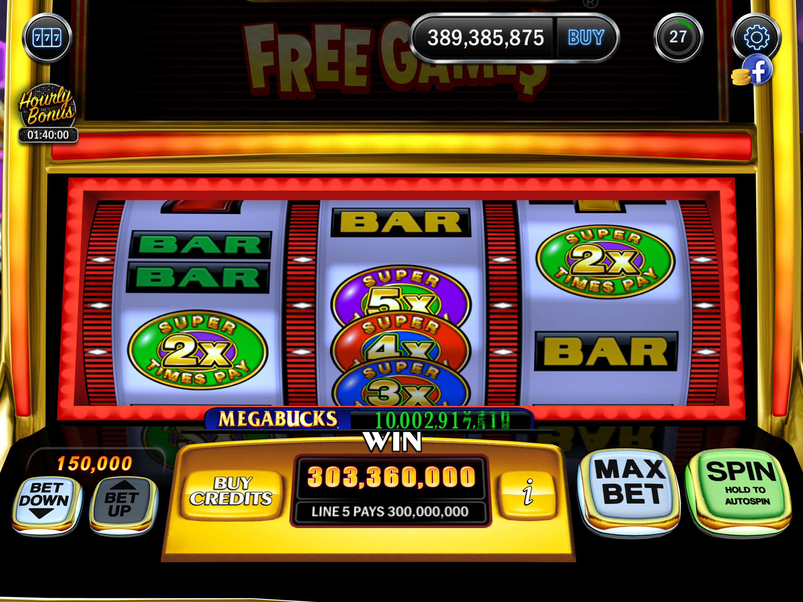 DoubleDown Classic Slots screenshot 7